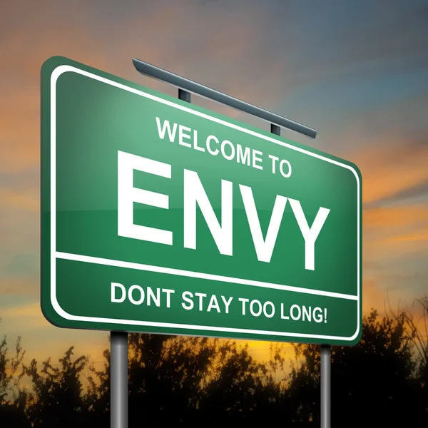 Envy concept. — Stock Photo, Image