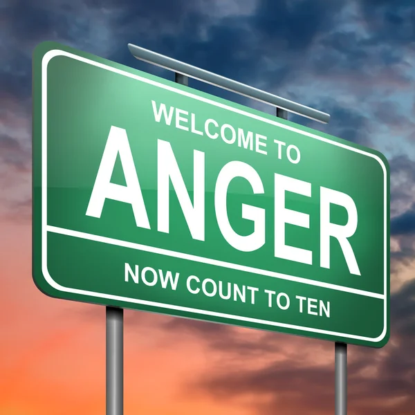 Anger concept. — Stock Photo, Image