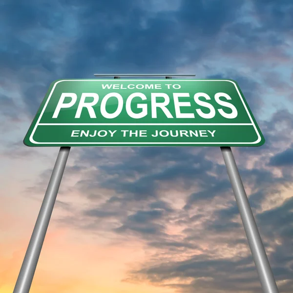 Concepto de progreso . —  Fotos de Stock