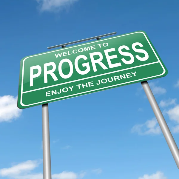 Έννοια της προόδου. — Φωτογραφία Αρχείου
