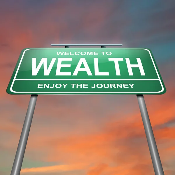 Wealth concept. — Stock Photo, Image
