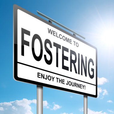 Fostering concept. clipart