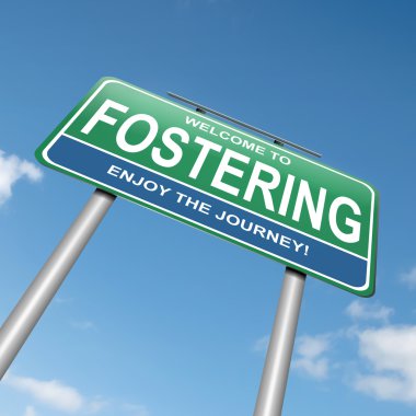 Fostering concept. clipart