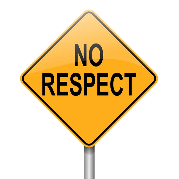 Concept de respect . — Photo