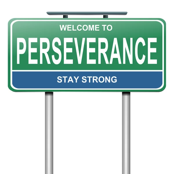 Concetto di perseveranza . — Foto Stock