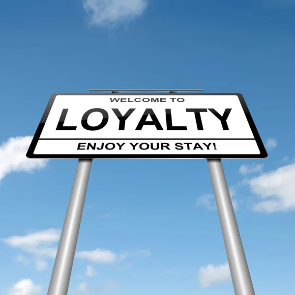 Концепция лояльности . — стоковое фото
