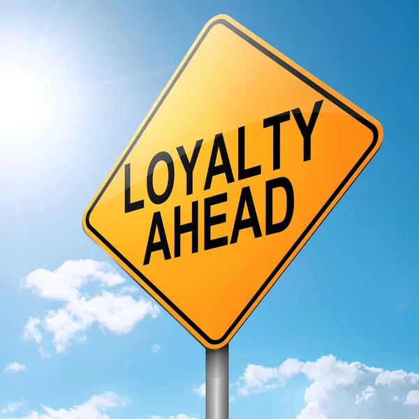Lojalitet koncept. — Stockfoto