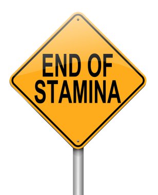 Stamina concept. clipart