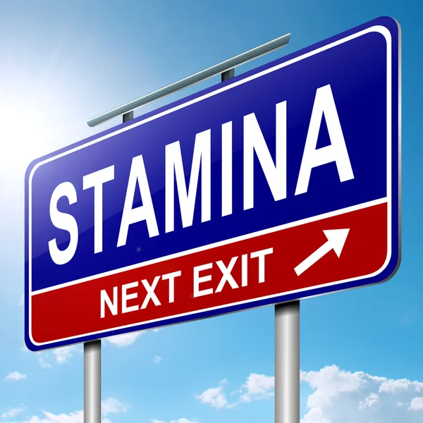 Stamina concept. — Stock Photo, Image