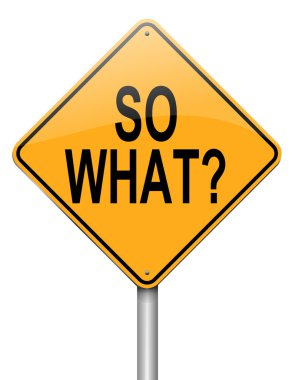 So what. clipart