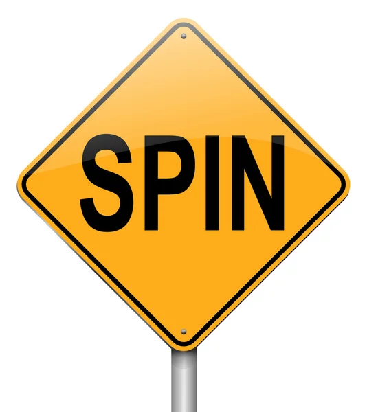 Spin-Konzept. — Stockfoto