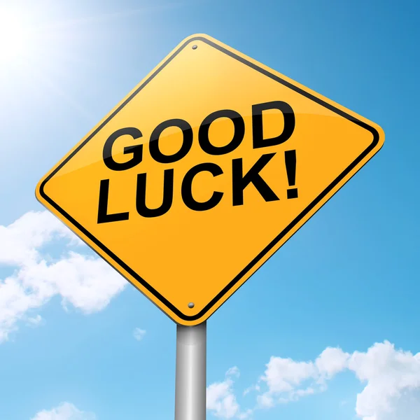 Good luck concept. — Stock Photo, Image