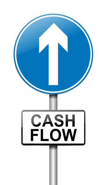 stock image Cash flow concept.