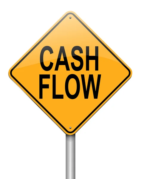 Cash-flow koncepció. — Stock Fotó