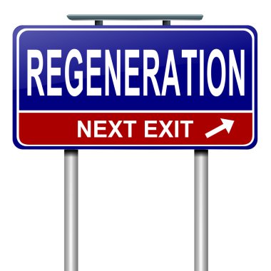 Regeneration concept. clipart