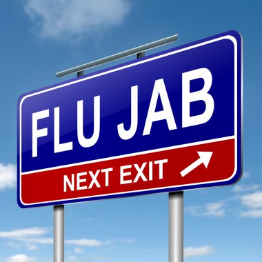 Flu alert concept. clipart