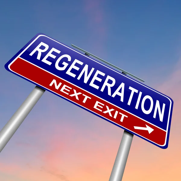 Concepto de regeneración . — Foto de Stock