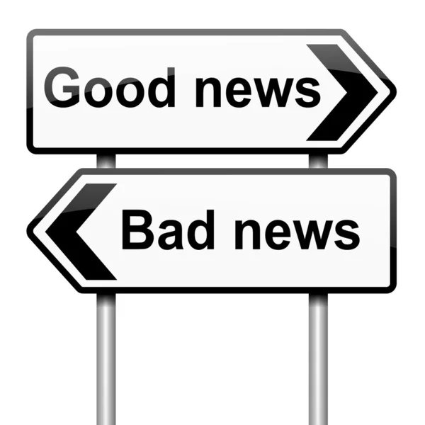 Καλές ή κακές ειδήσεις. — Φωτογραφία Αρχείου