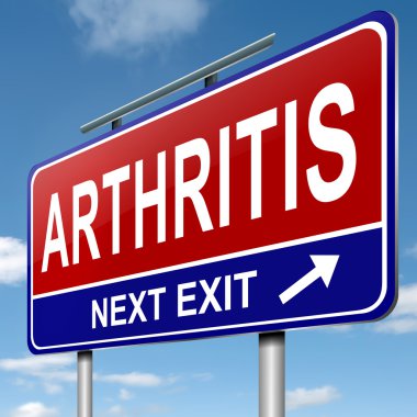 Arthritis concept. clipart