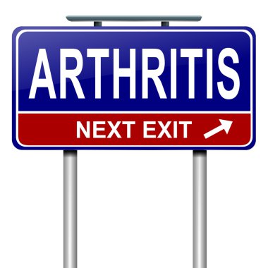 Arthritis concept. clipart