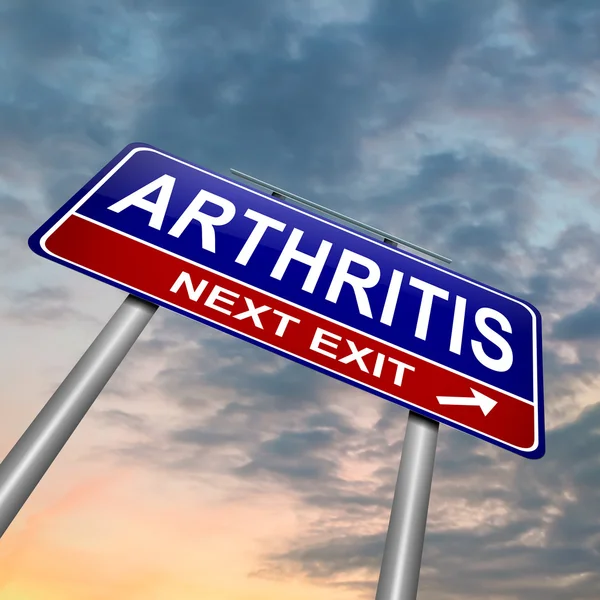 Concepto de artritis . —  Fotos de Stock