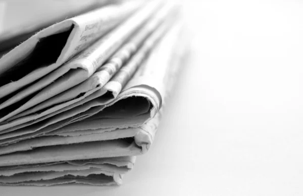 Newspaper and news — Stock Photo, Image