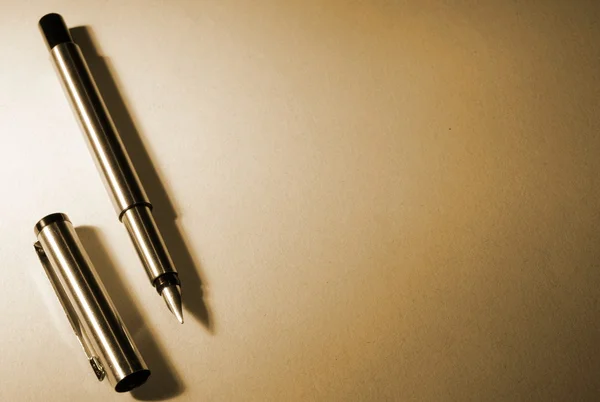 Yazmak için kalem — Stok fotoğraf