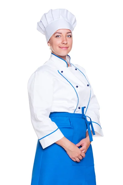 Cozinheiro feminino — Fotografia de Stock