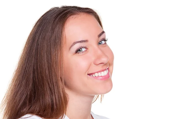 Young female smiling — Stock Photo, Image