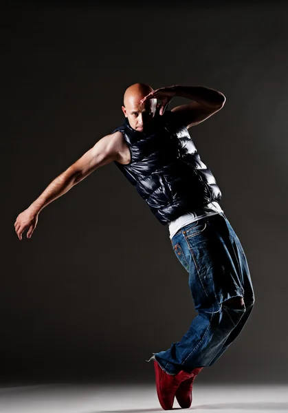 Ballerino hip-hop in posa — Foto Stock