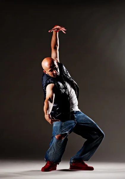 Χιπ-χοπ άνδρας χορεύει — Φωτογραφία Αρχείου