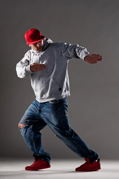 Hip-Hop-Tänzerin — Stockfoto