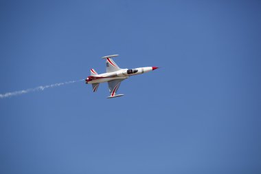 2012, bucharest, Romanya - Temmuz 22:turkish demoteam Bükreş airshow, yıldız