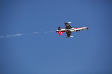 2012, bucharest, Romanya - Temmuz 22:turkish demoteam Bükreş airshow, yıldız