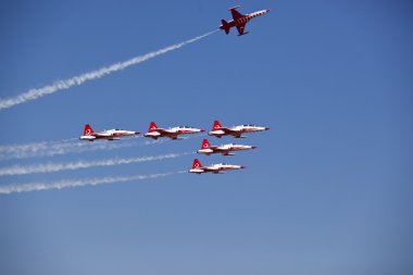 Bucharest, Romanya - 22 Temmuz: Bükreş airshow, demoteam