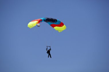 Skydiving event clipart