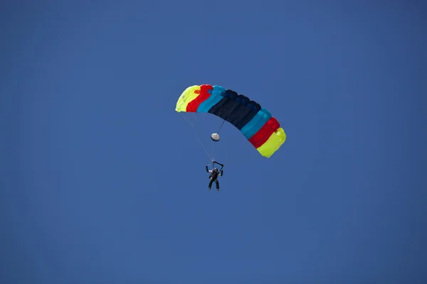 Skoki spadochronowe imprezy — Zdjęcie stockowe