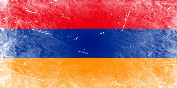 La bandiera armena — Foto Stock