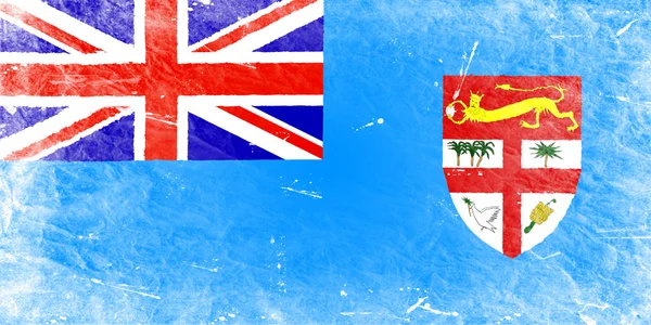 La bandera de Fiyi — Foto de Stock