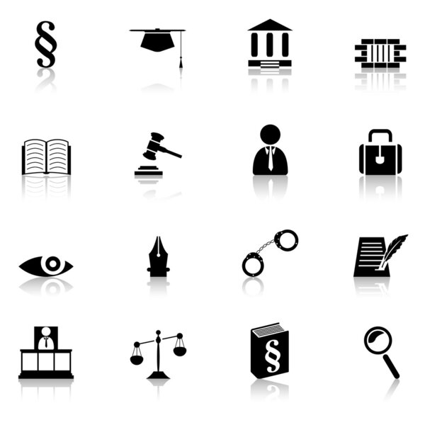 Символы правосудия, понятие закона, множество
