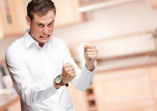 Portrait Of Frustrated Young Man — Stock Photo, Image