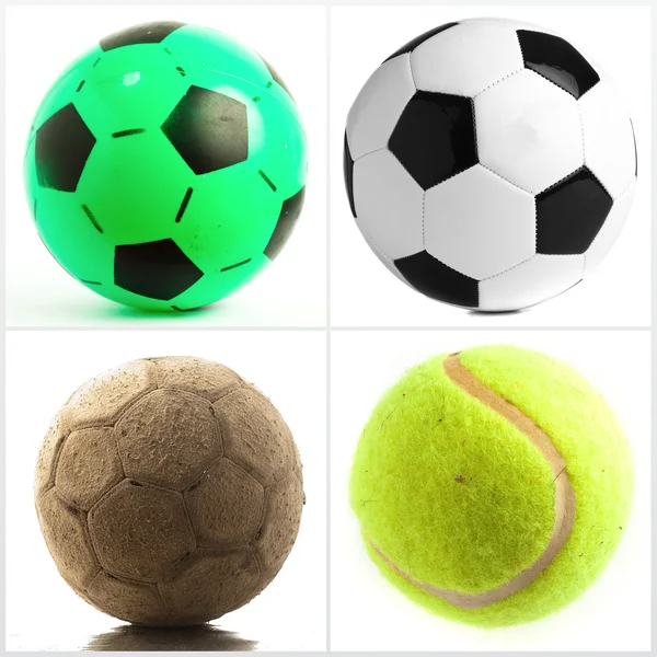 Conjunto de diferentes bolas —  Fotos de Stock
