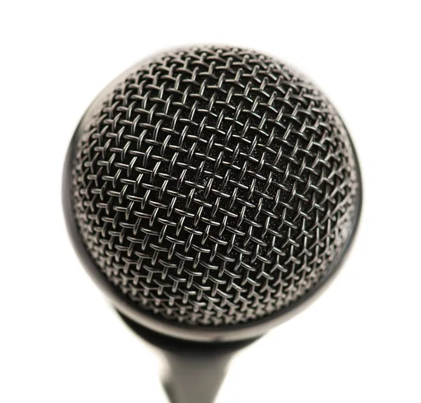 Крупный план микрофона — стоковое фото