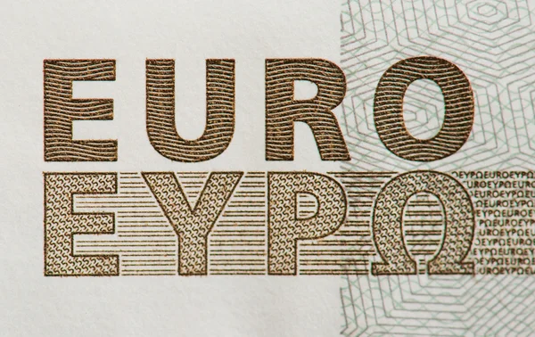Eura text — Stock fotografie