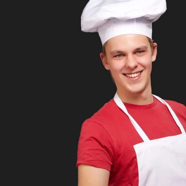 Retrato de un chef feliz — Foto de Stock