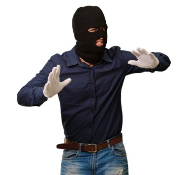 hırsız yüz maskesi