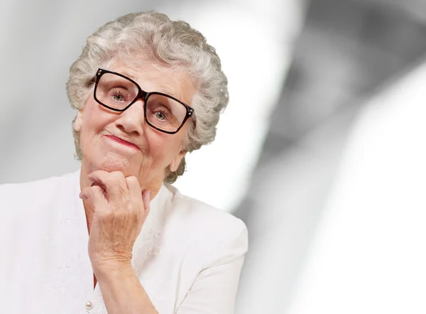 Portrait of a woman disappointed — Stock Photo, Image