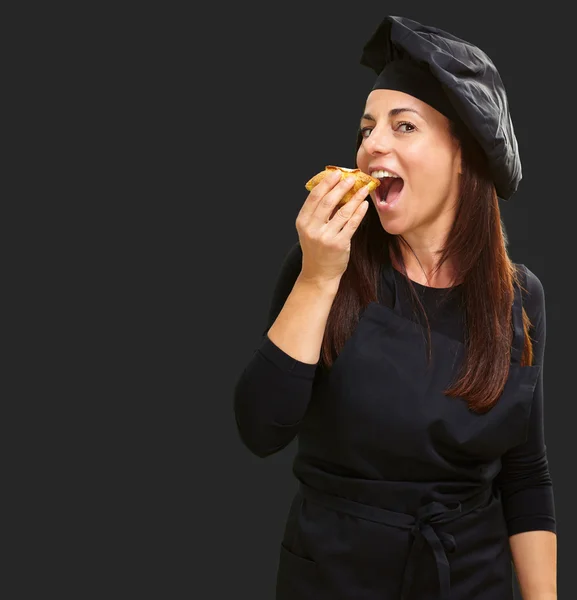 Retrato de una mujer hambrienta — Foto de Stock