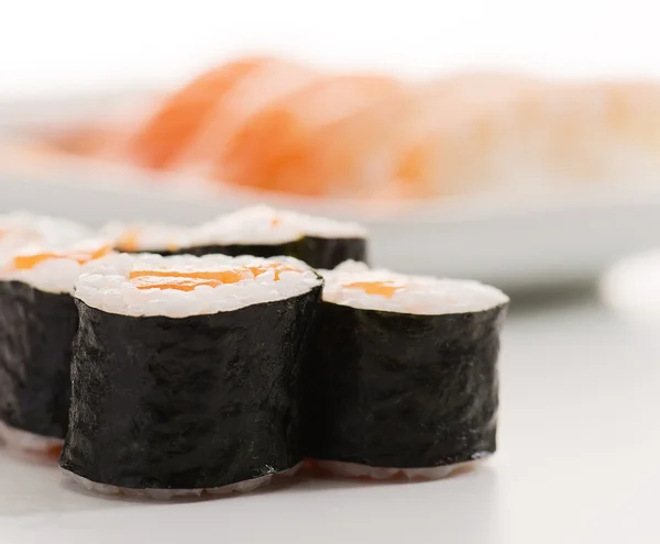 Assortment Of Sushi Rolls — Stock Photo, Image