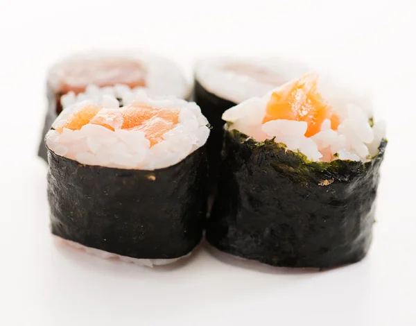Cuatro rollos de sushi — Foto de Stock
